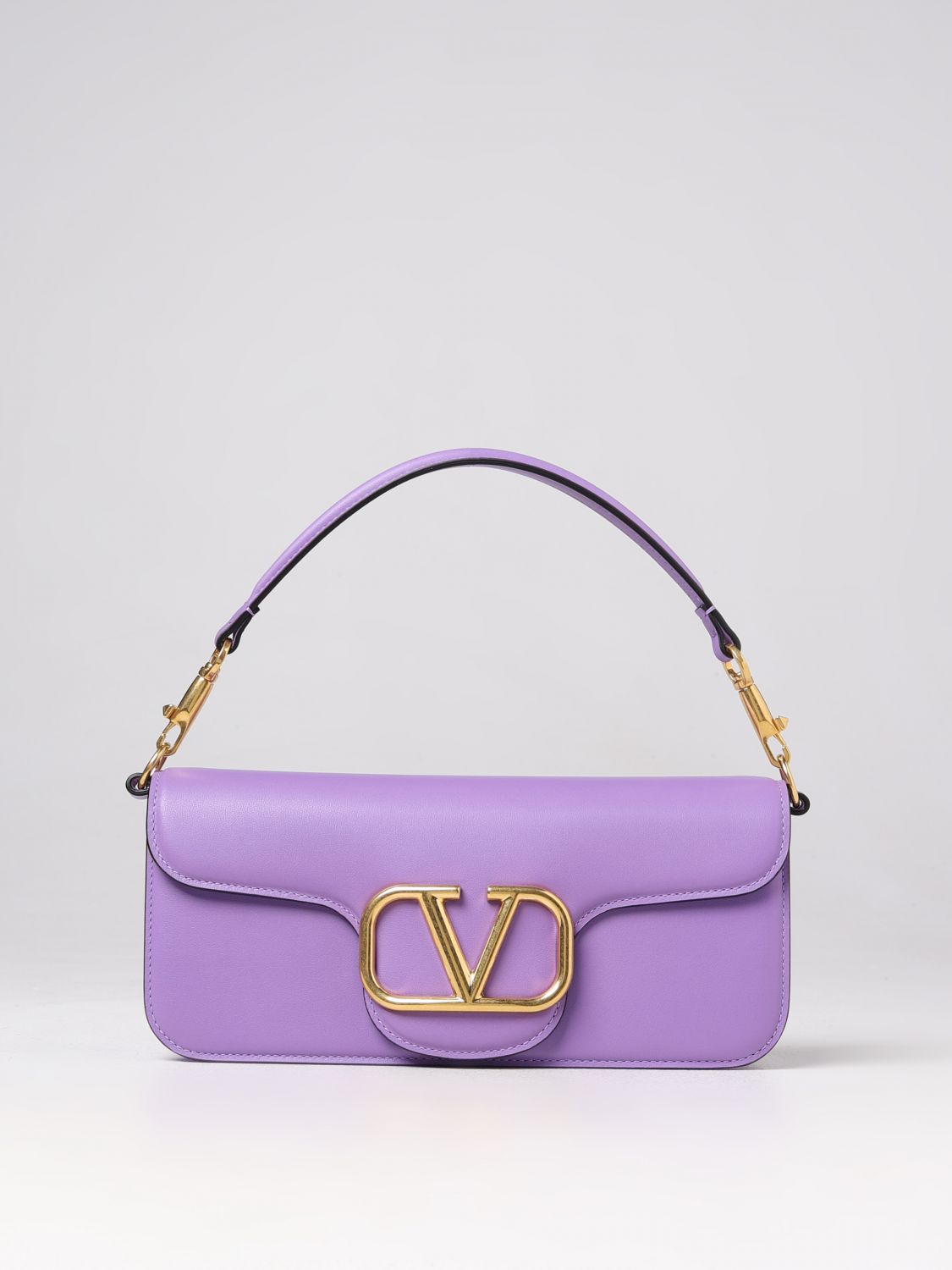 VALENTINO GARAVANI: shoulder bag for woman - Violet | Valentino ...