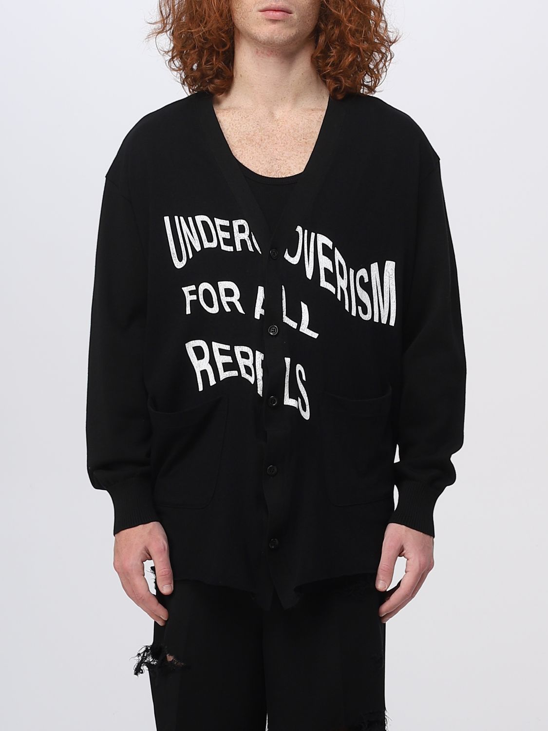 UNDERCOVER: sweatshirt for man - Black | Undercover sweatshirt UC1C4805 ...