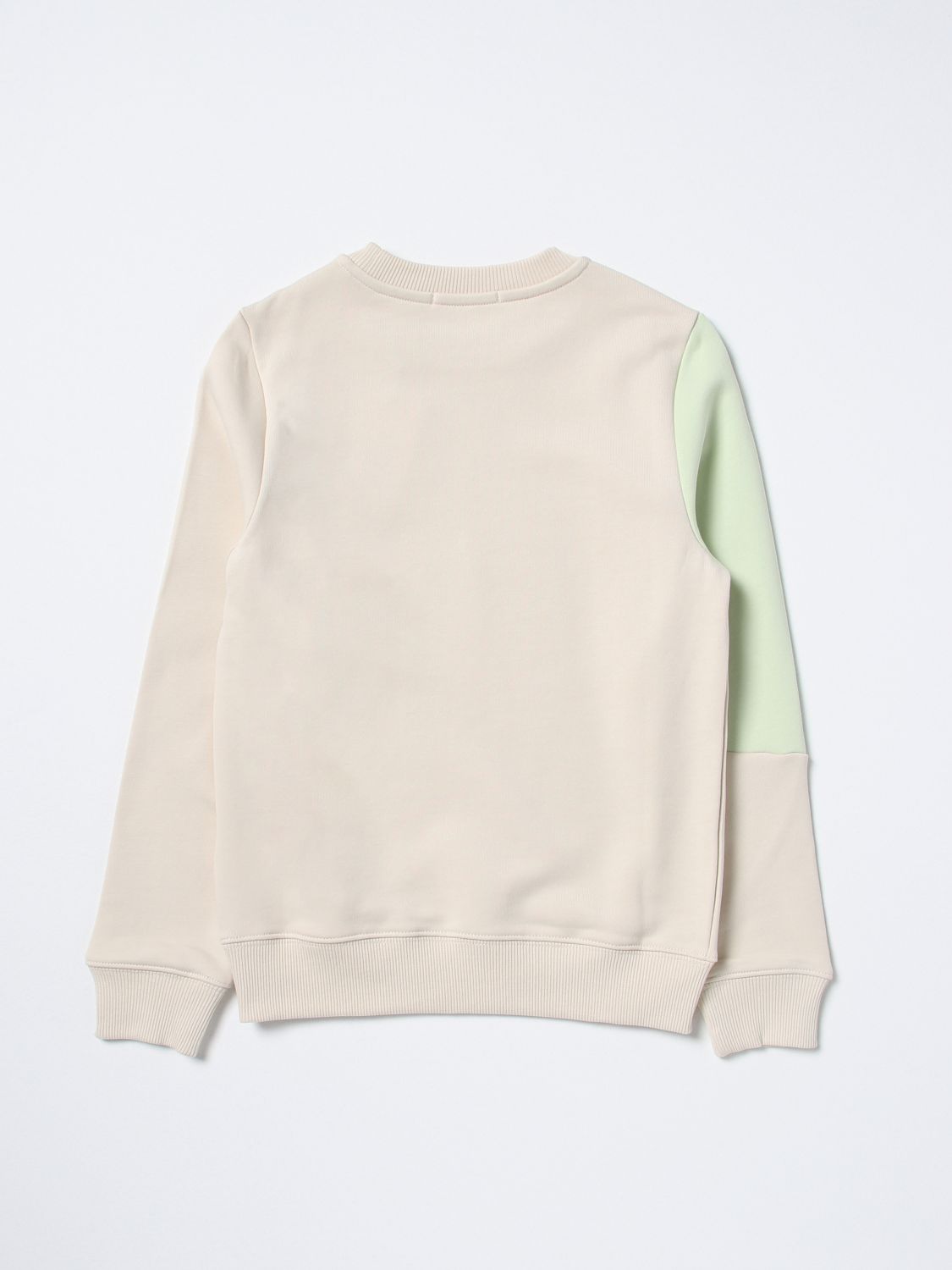 CALVIN KLEIN JEANS: sweater for boys - Beige | Calvin Klein Jeans sweater  IU0IU00370 online on 