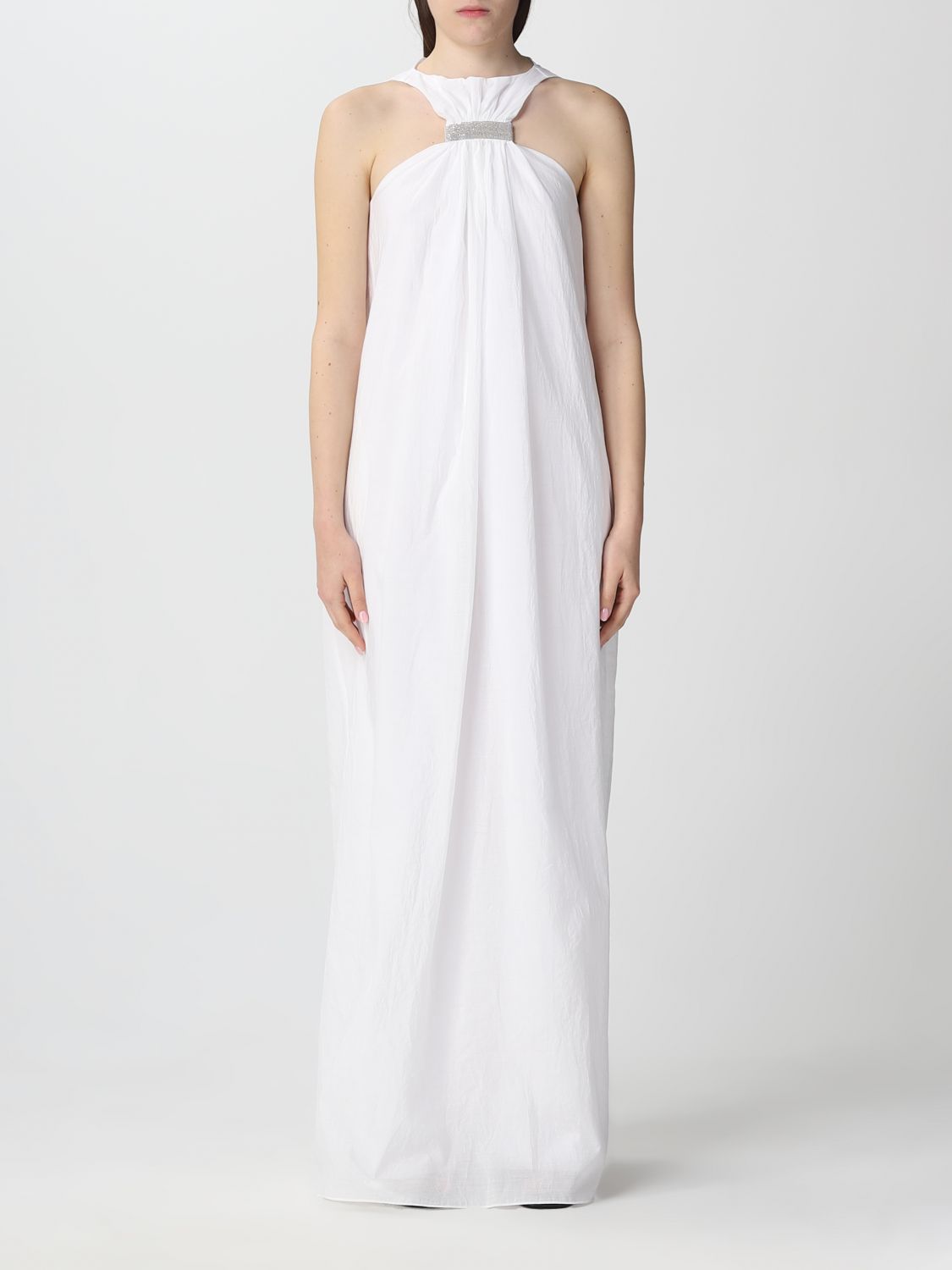 FABIANA FILIPPI: dress for woman - White | Fabiana Filippi dress ...