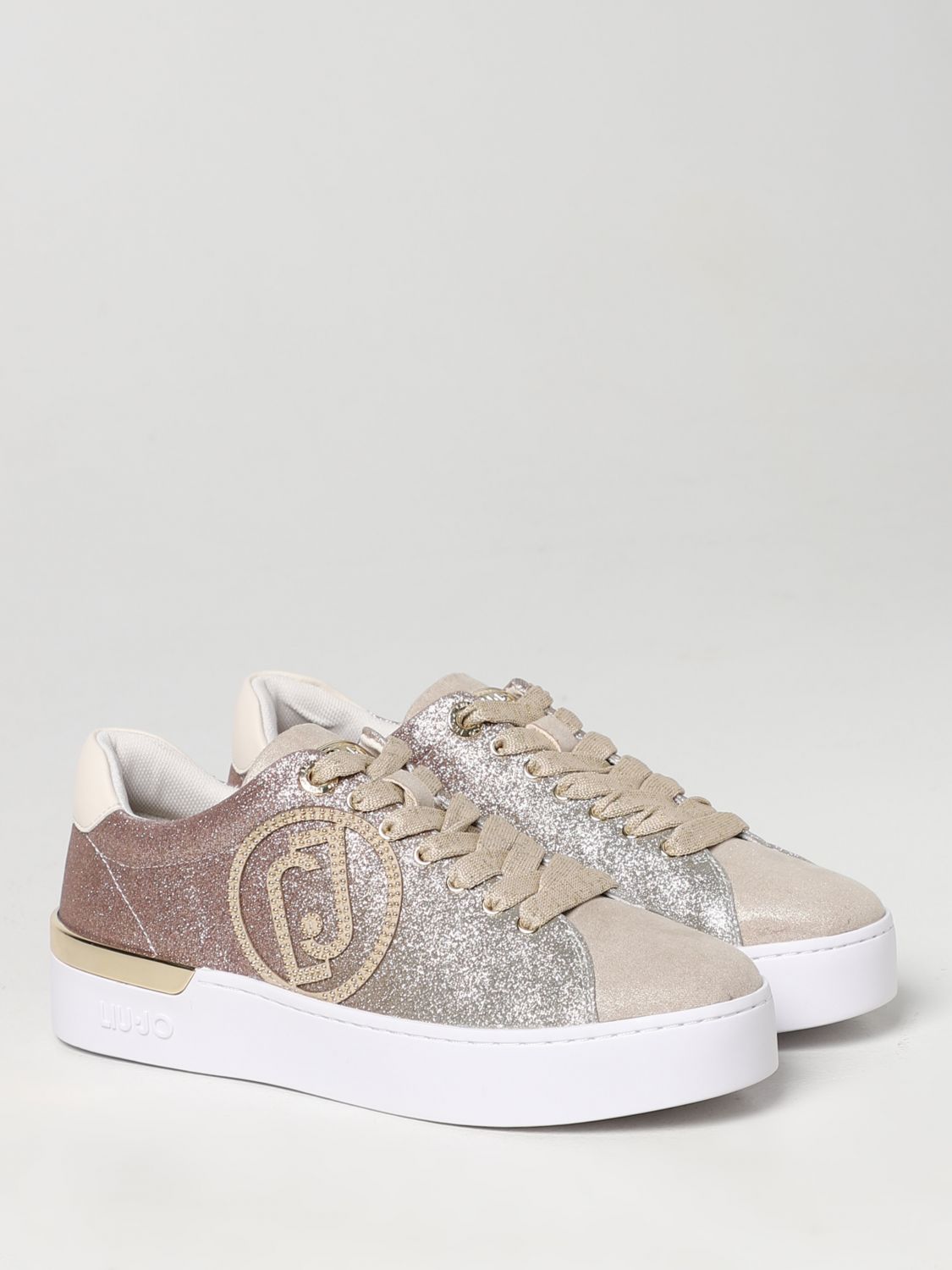 JO: sneakers for woman - Sand | Jo sneakers BA3015EX163 on GIGLIO.COM