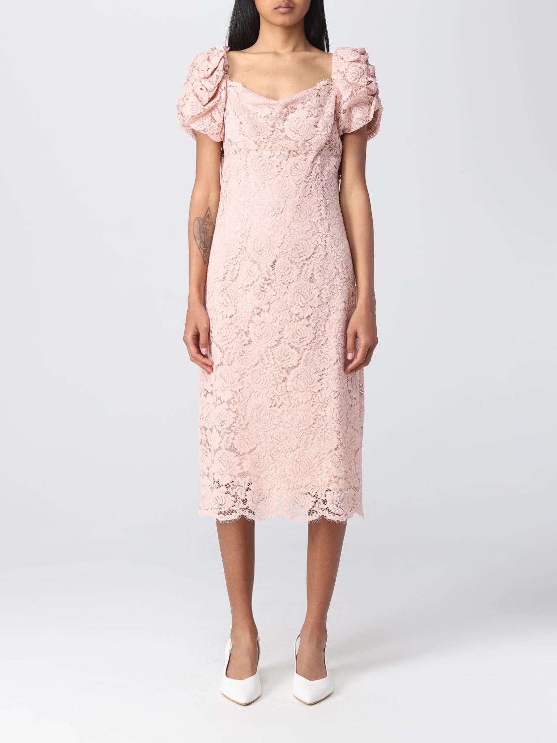 PINKO: dress for woman - Pink | Pinko dress 101004Y5LG online on GIGLIO.COM