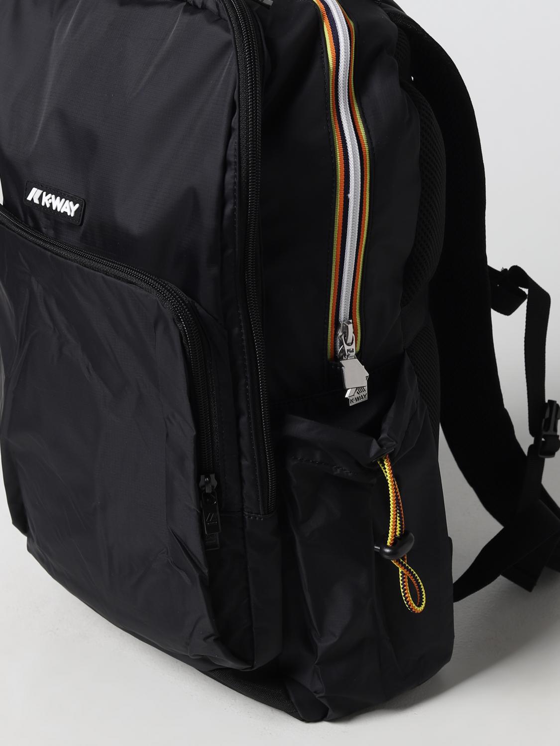 KWAY backpack for men Black KWay backpack K4112XW online on