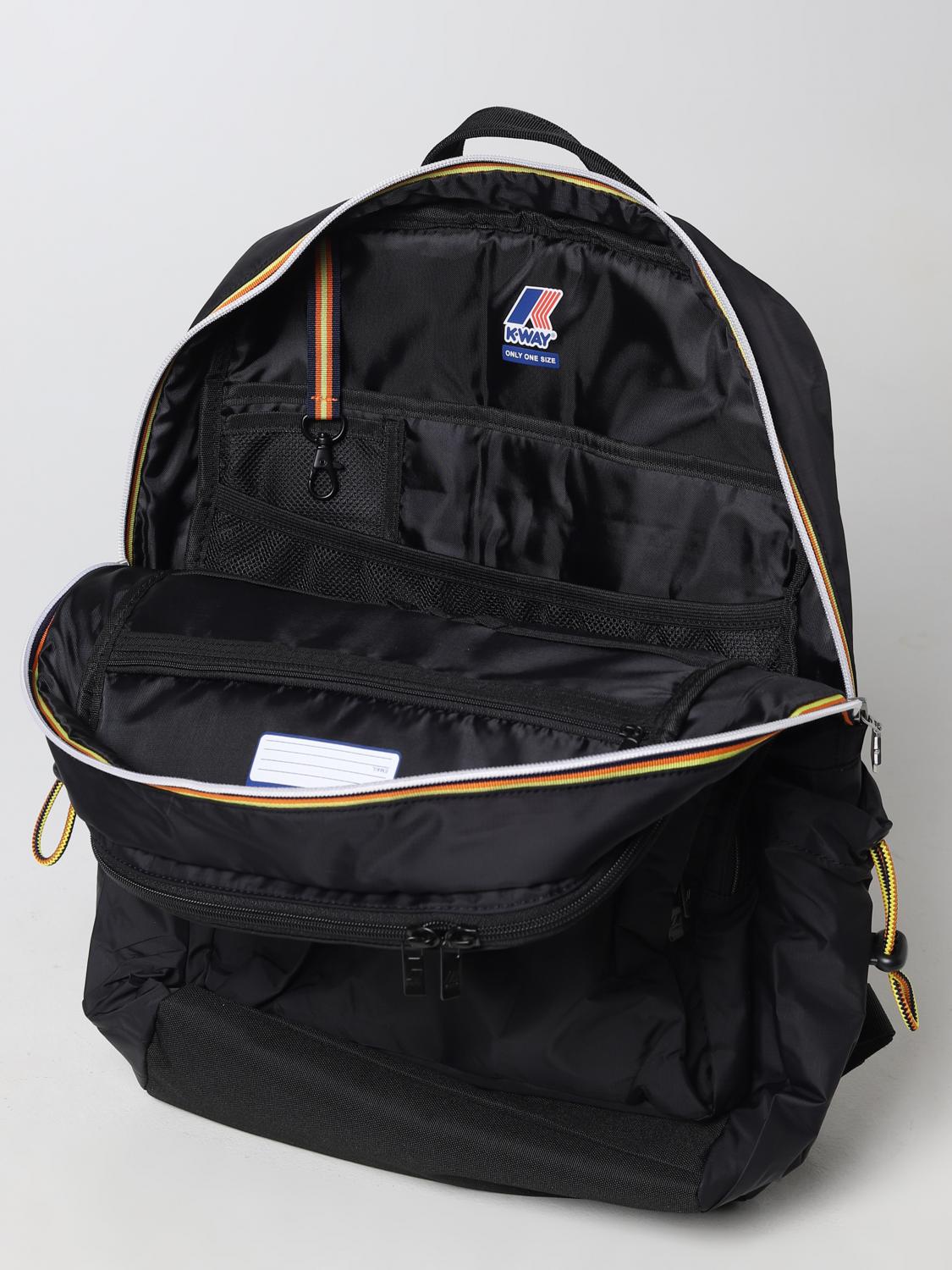 KWAY backpack for men Black KWay backpack K4112XW online on