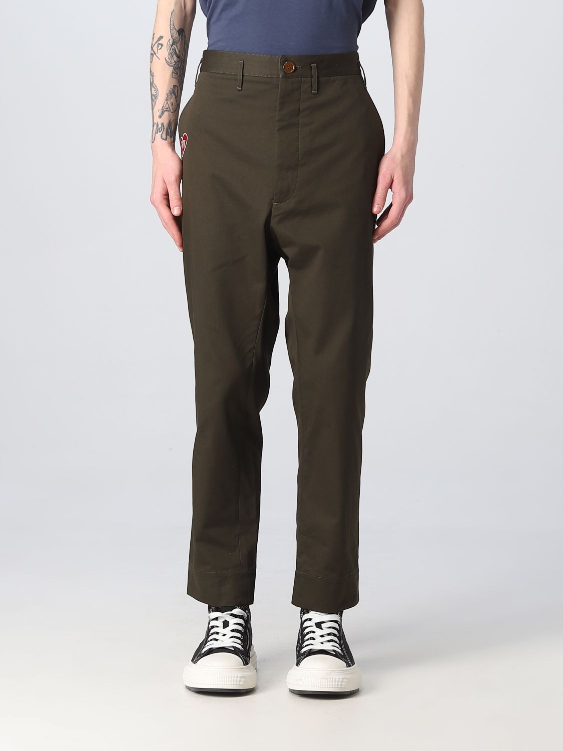 Shop Vivienne Westwood Pants  Men Color Military