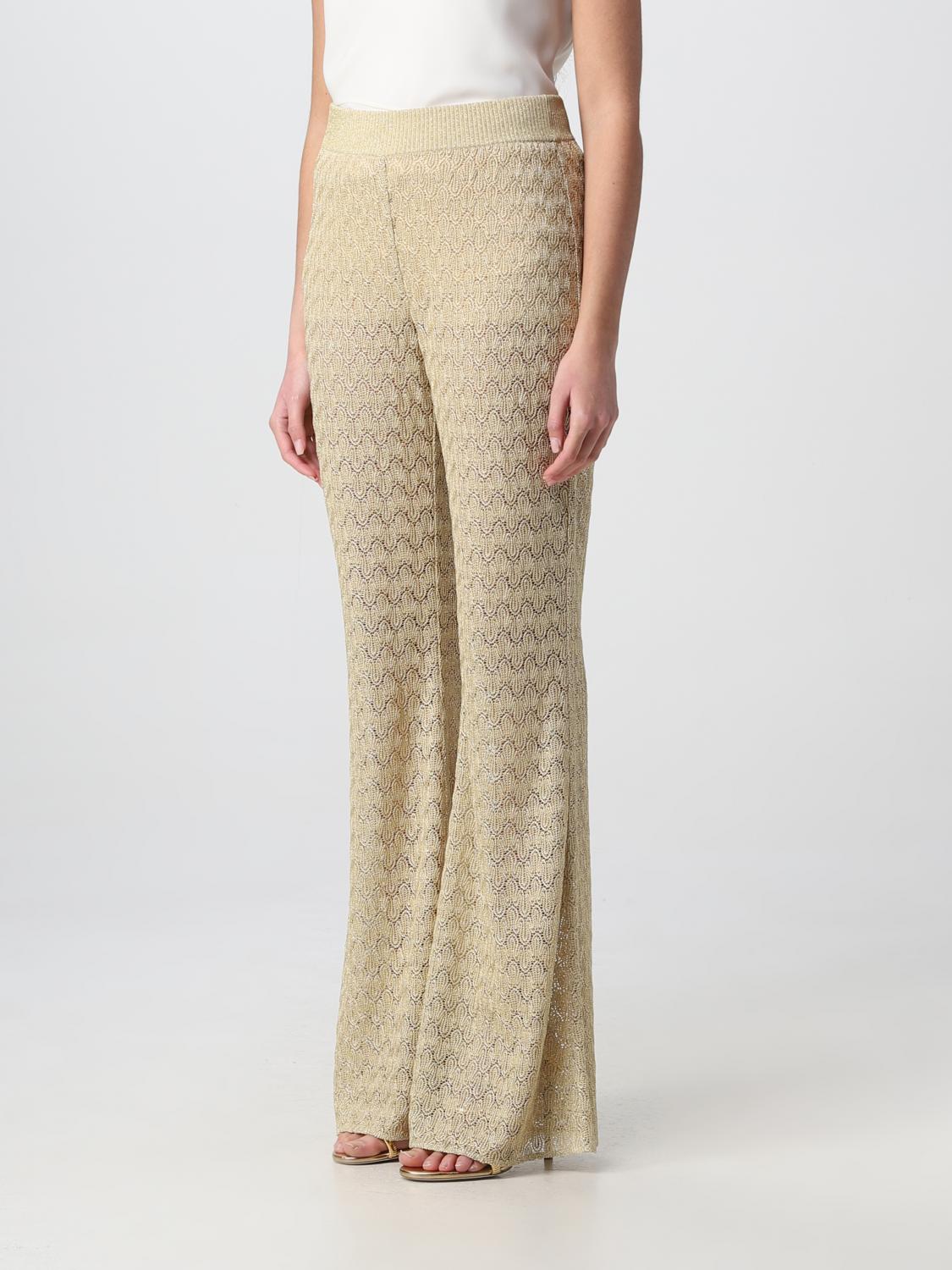 Hose Missoni: Missoni Damen Hose weiß 4