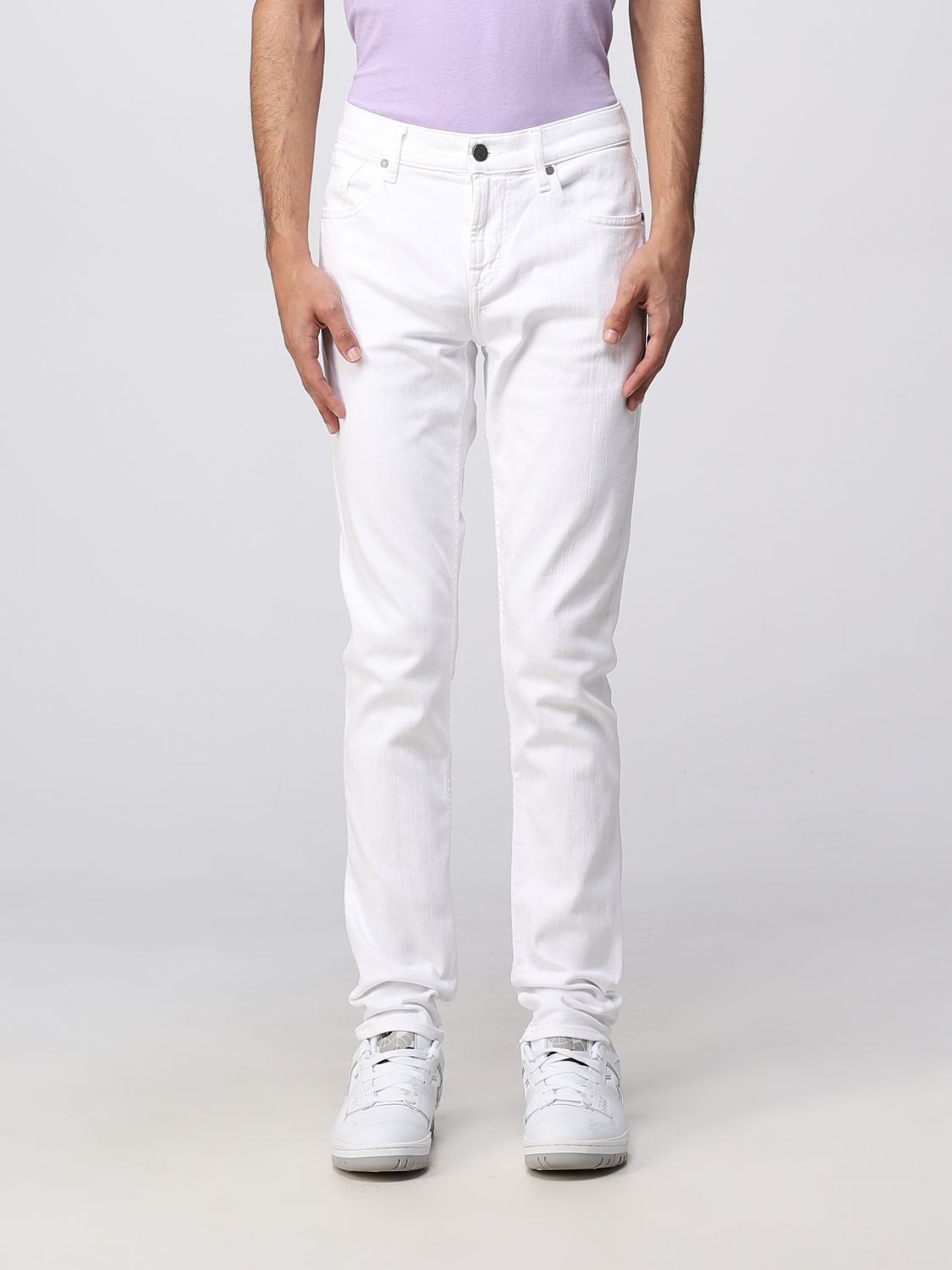 Jeans 7 For All Mankind: 7 For All Mankind jeans for men white 1