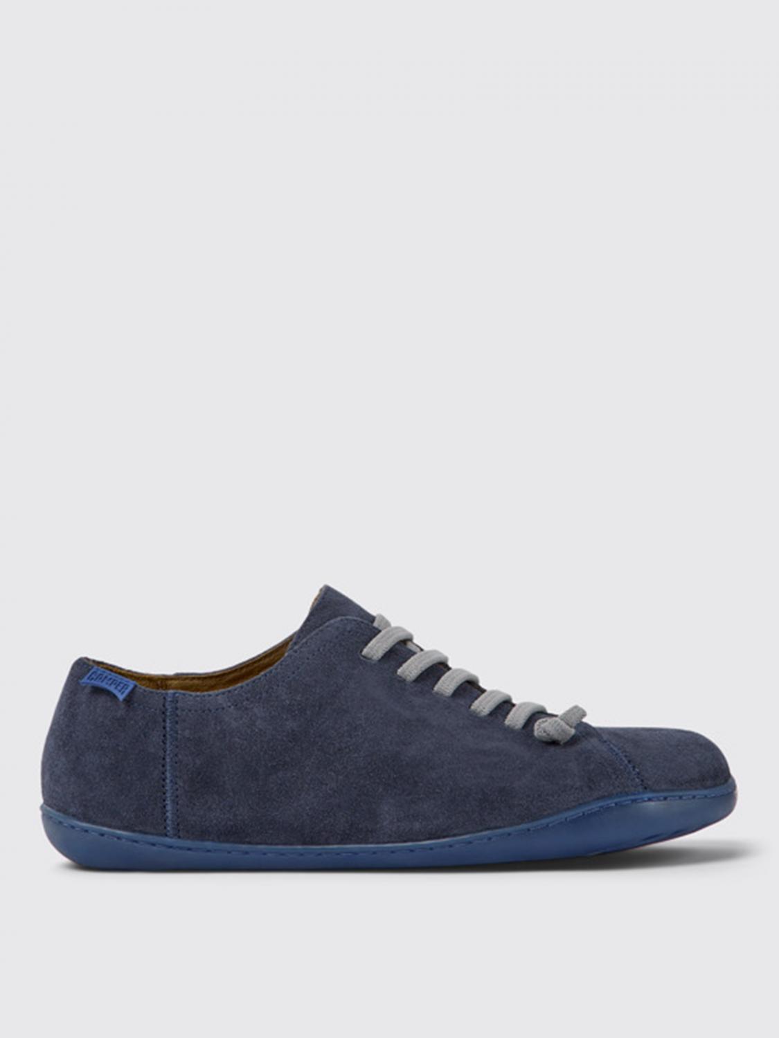 Camper Brogue Shoes Men Color Blue In Blue