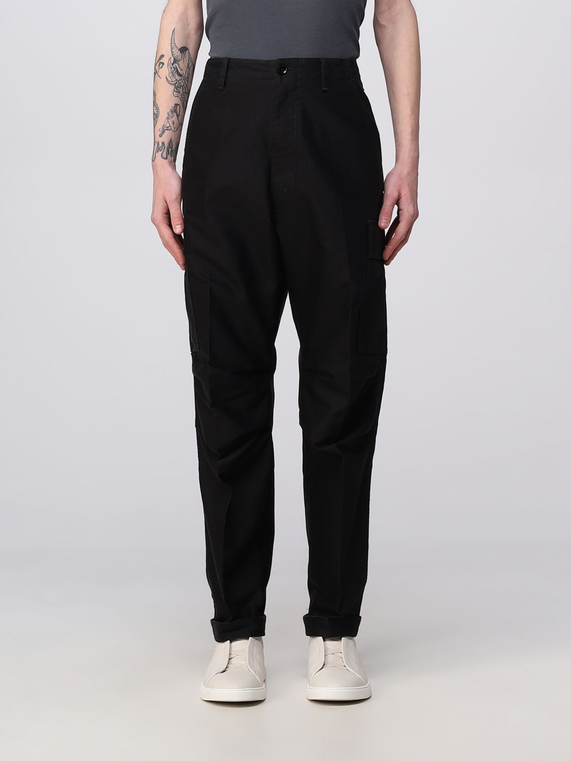 TOM FORD: pants for man - Black | Tom Ford pants SCL001FMC006S23 online on  