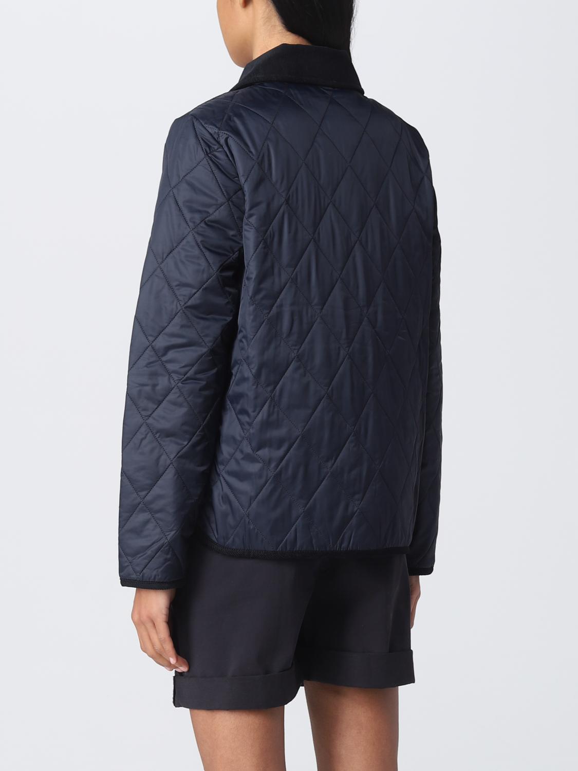 BARBOUR jacket for woman Blue Barbour jacket LQU1600 online on