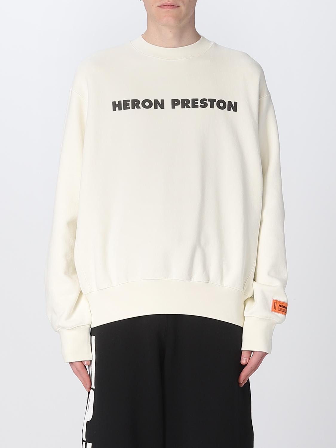 Sweatshirt Heron Preston: Heron Preston sweatshirt for men yellow cream 1