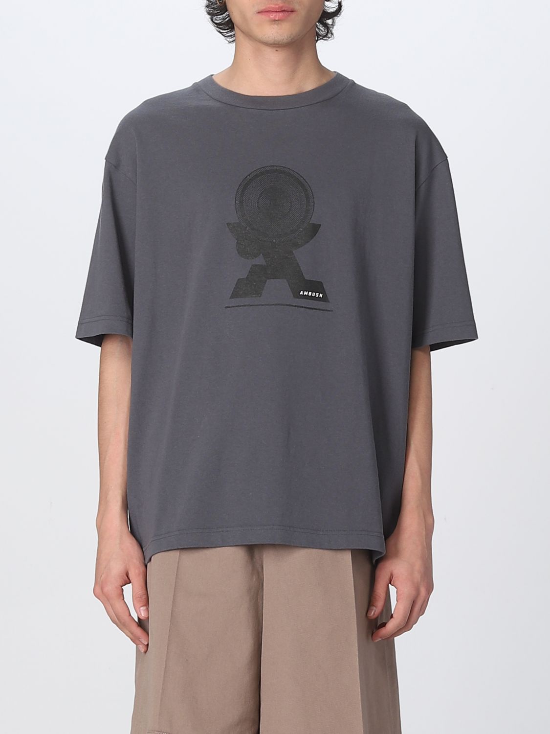 Ambush Sound Graphic T-shirt In Grey