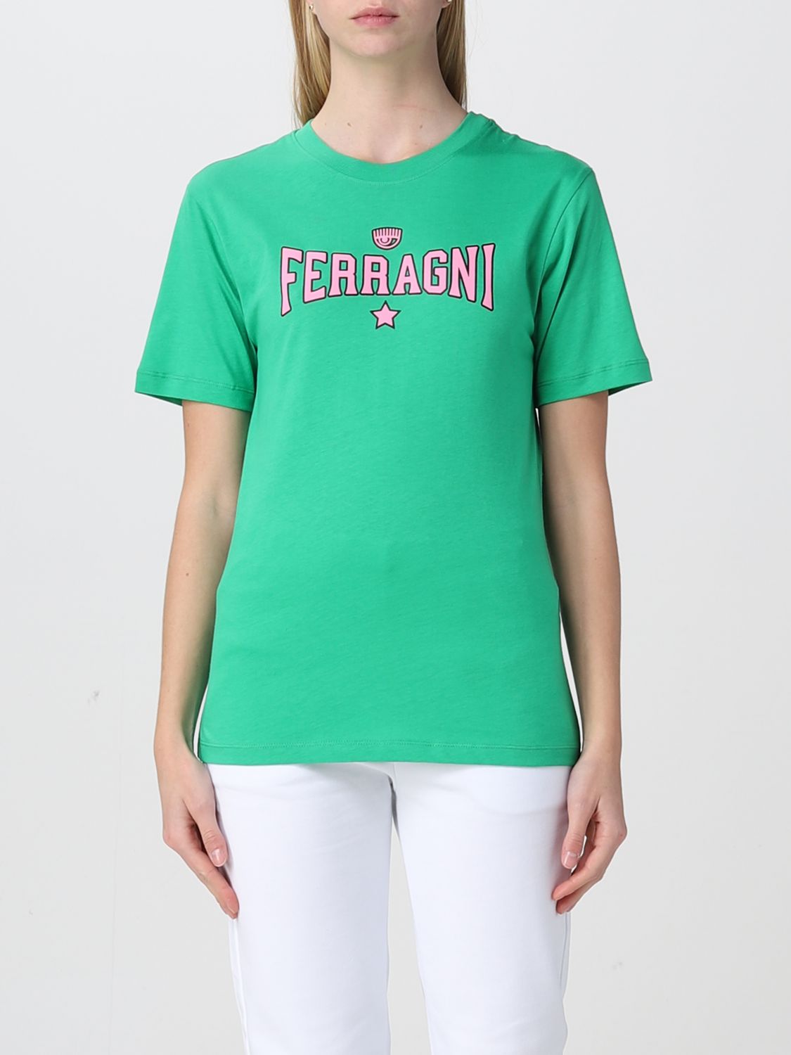 Chiara Ferragni T-shirt  Woman In Verde