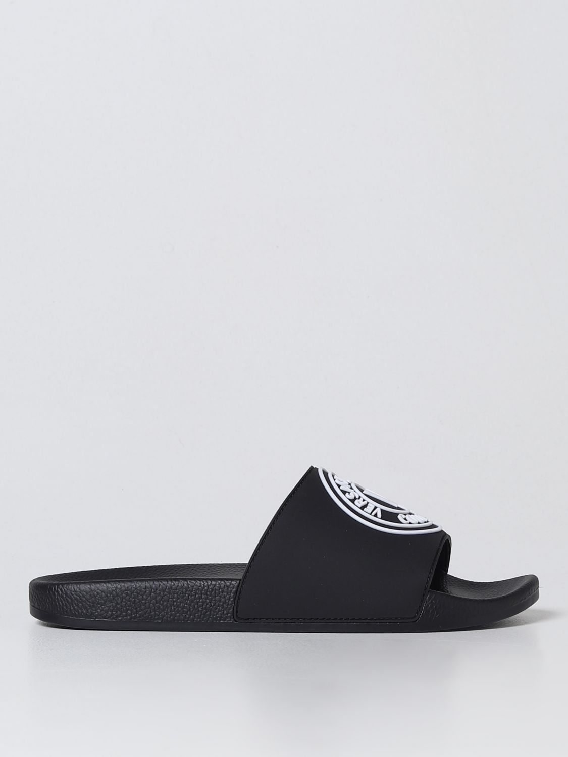 VERSACE JEANS COUTURE SLIDES VERSACE JEANS COUTURE IN RUBBER,D99711002