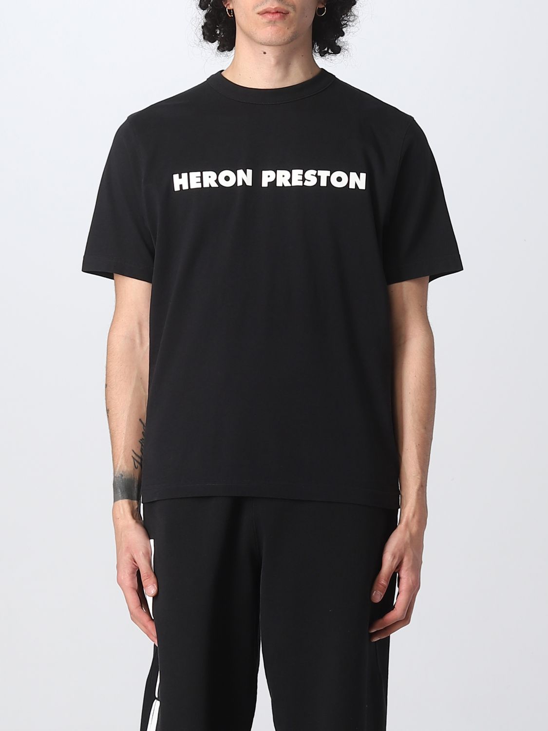 HERON PRESTON T-SHIRT HERON PRESTON MEN COLOR WHITE,D99773001