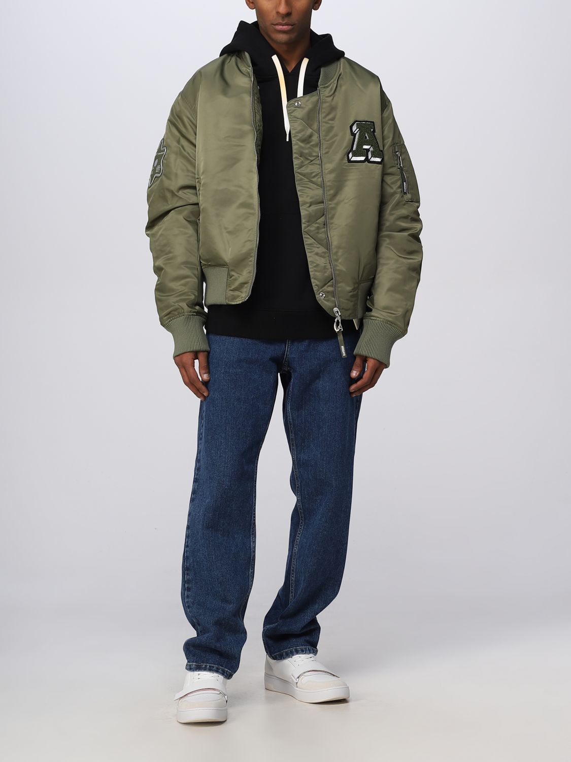 AXEL ARIGATO: jacket for man - Sage | Axel Arigato jacket A0926003 ...