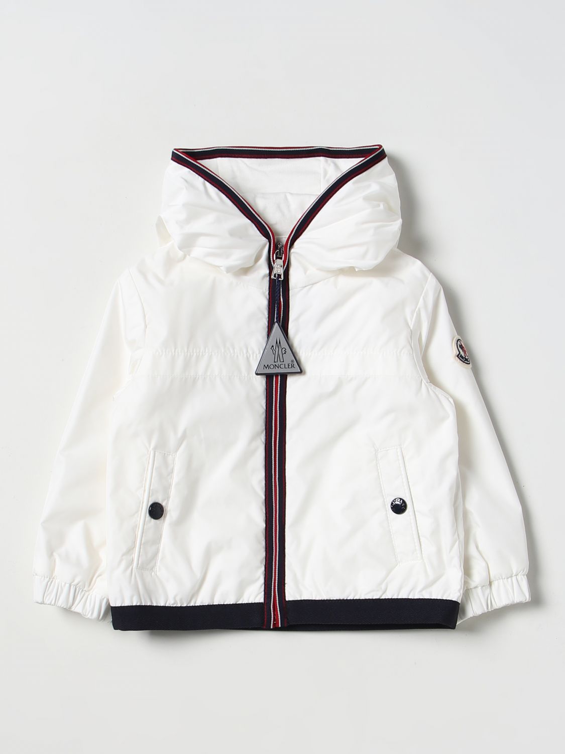 Jacket Moncler: Moncler jacket for baby white 1