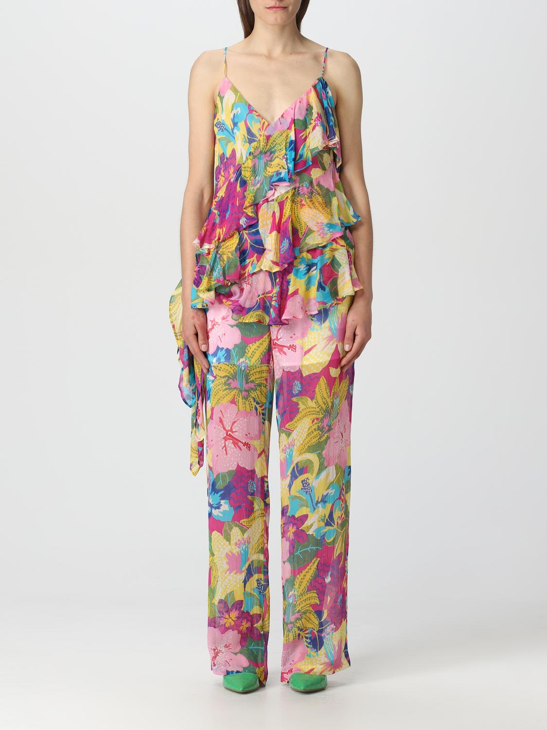 Msgm Top  Woman Color Red