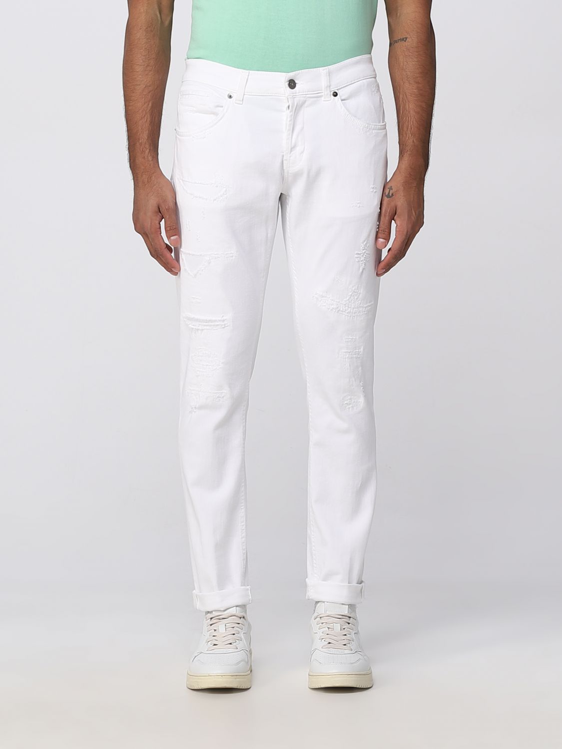Dondup Pants  Men Color White