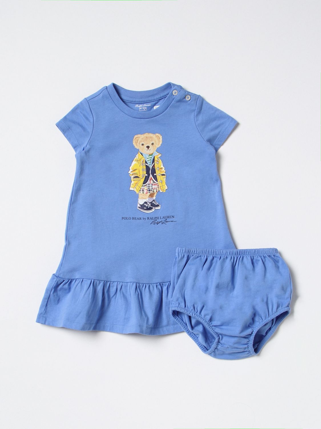 Polo Ralph Lauren Babies' T-shirt  Kids Color Blue