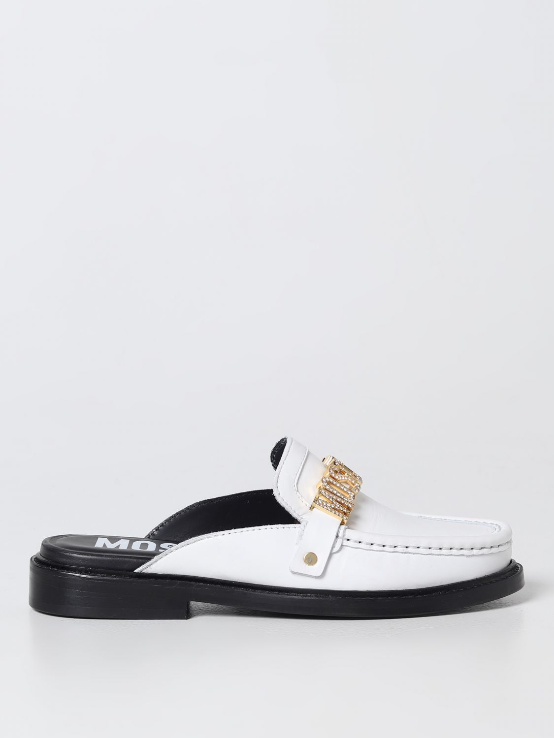 Moschino Couture Flat Shoes  Woman In White