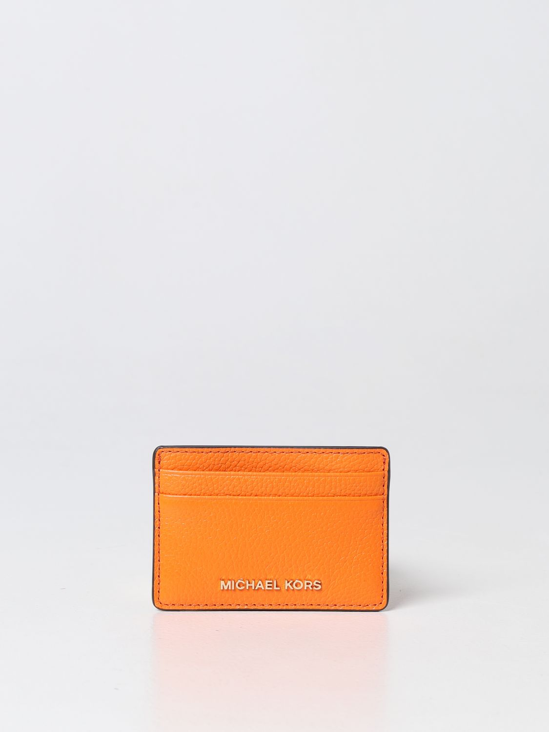 MICHAEL KORS: wallet for woman - Apricot | Michael Kors wallet 34F9GF6D0L  online on 