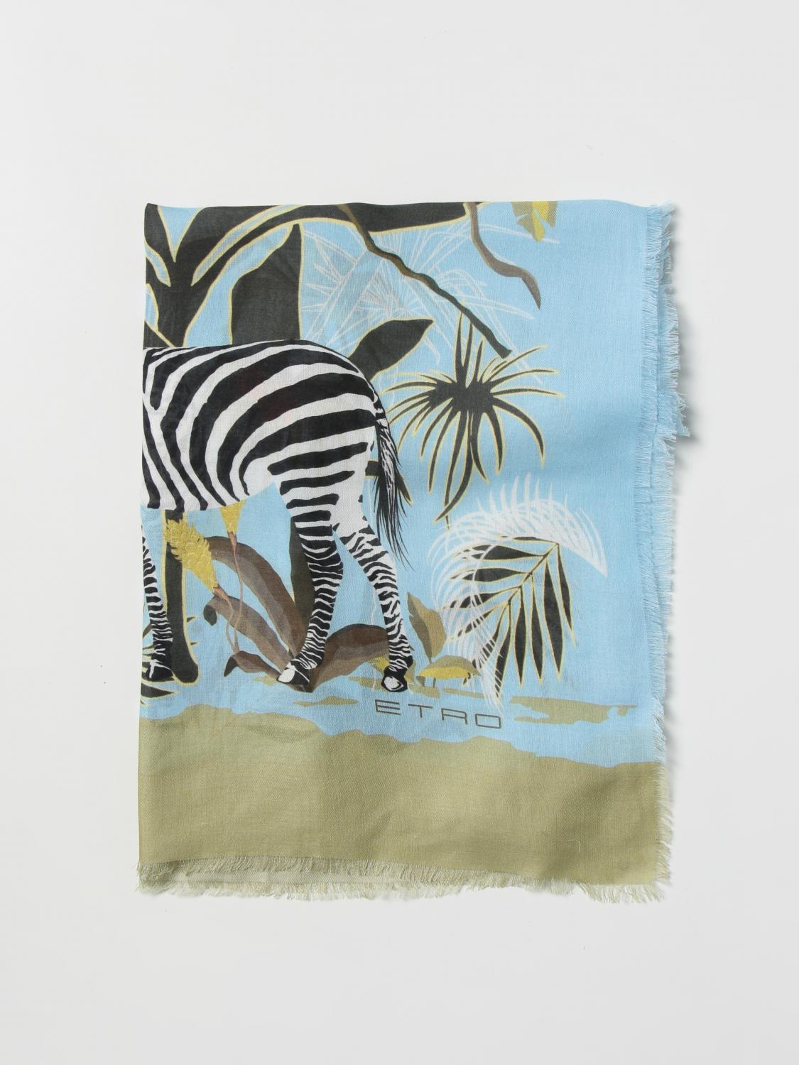 Sciarpa Etro: Sciarpa Etro in misto cashmere e cotone fantasia 1