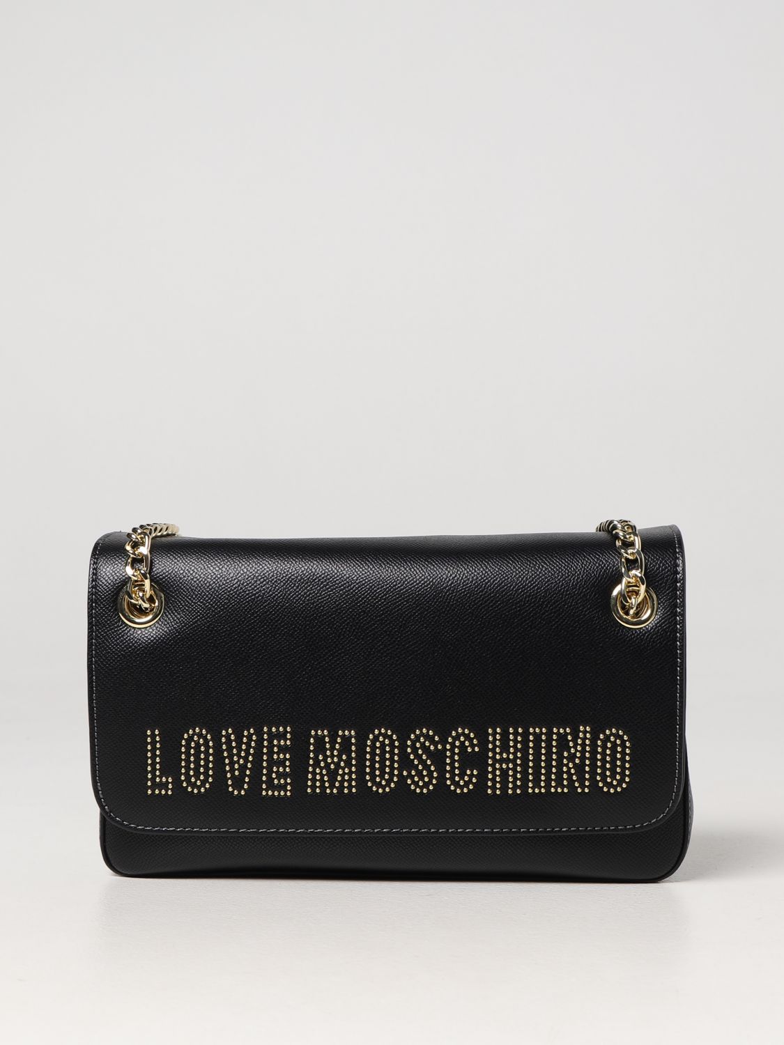 LOVE MOSCHINO: shoulder bag for woman - Black | Love Moschino shoulder ...