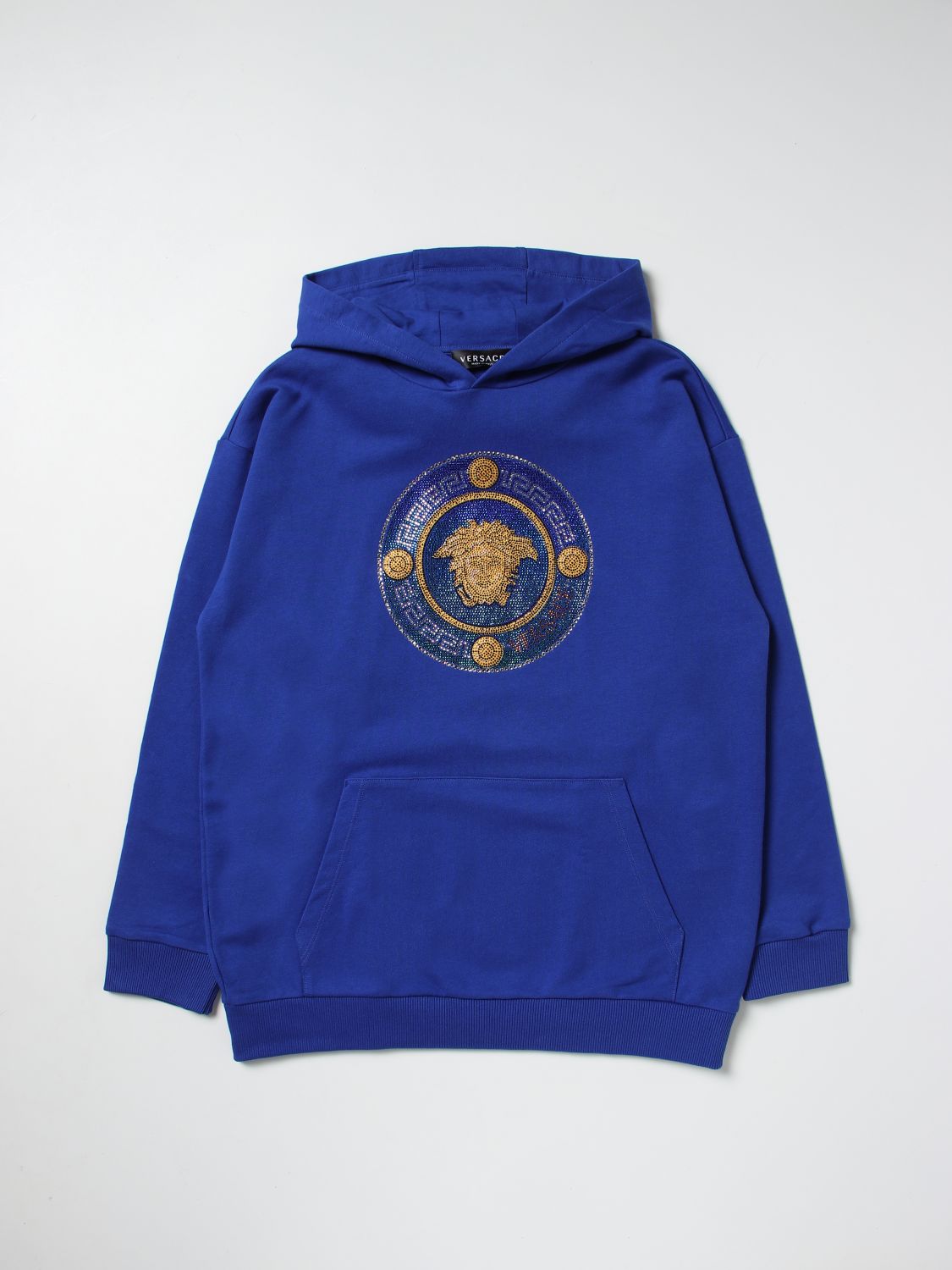 Young Versace Kids' 毛衣  儿童 颜色 蓝色 In Blue