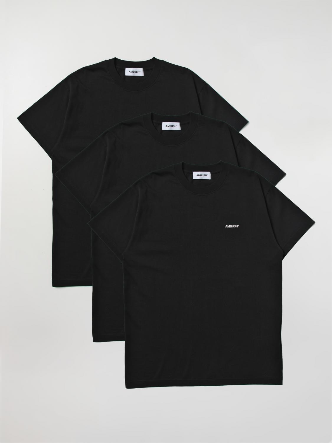 AMBUSH: t-shirt for man - Black | Ambush t-shirt BMAA035S23JER002