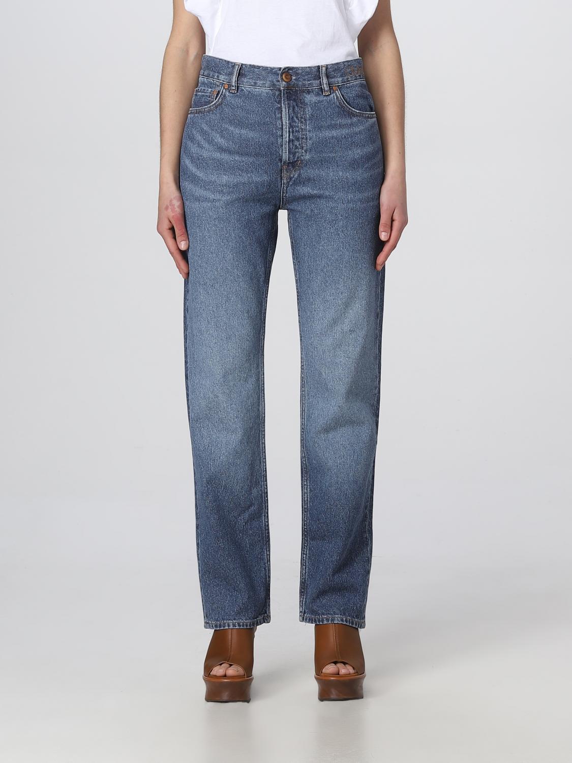 Chloé Cholé Jeans In Denim In Blue | ModeSens