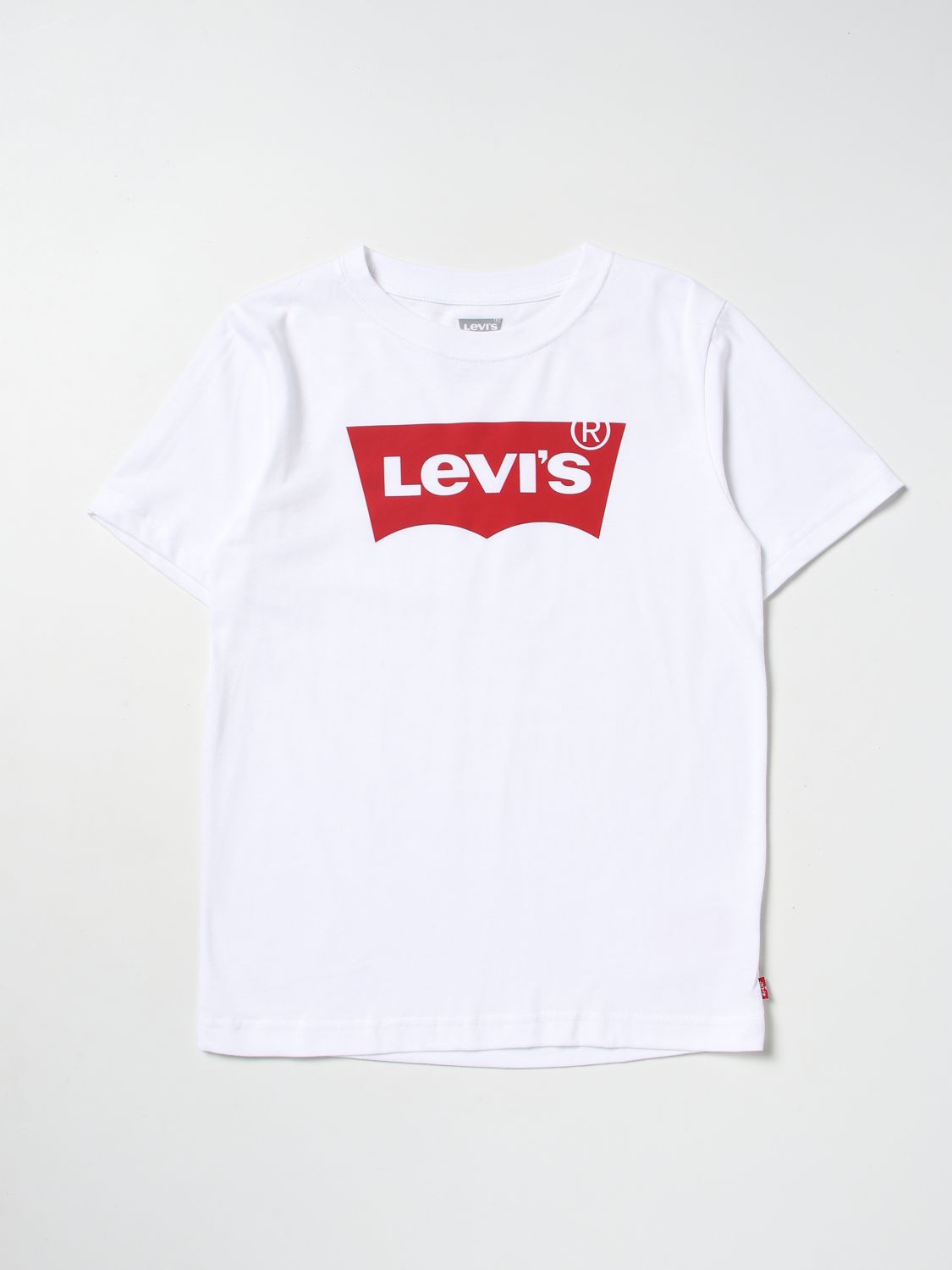 Tomar un riesgo A menudo hablado colchón LEVI'S: t-shirt for boys - White | Levi's t-shirt 9E8157 online on  GIGLIO.COM