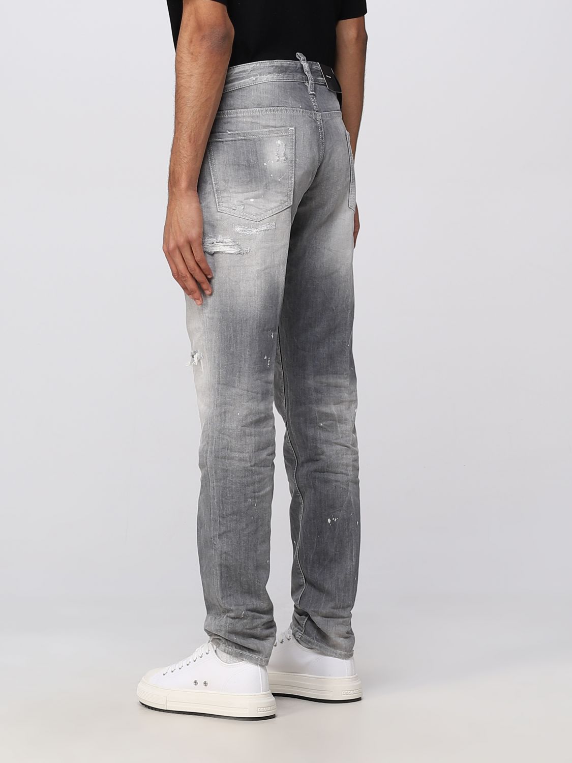 Jeans Dsquared2: Jeans Dsquared2 in denim grigio 3