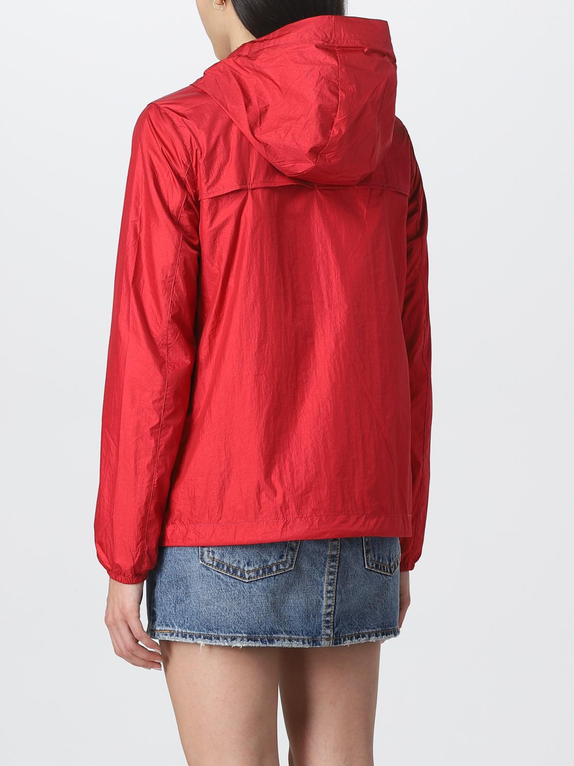 KWAY jacket for woman Red KWay jacket K7114JW online on