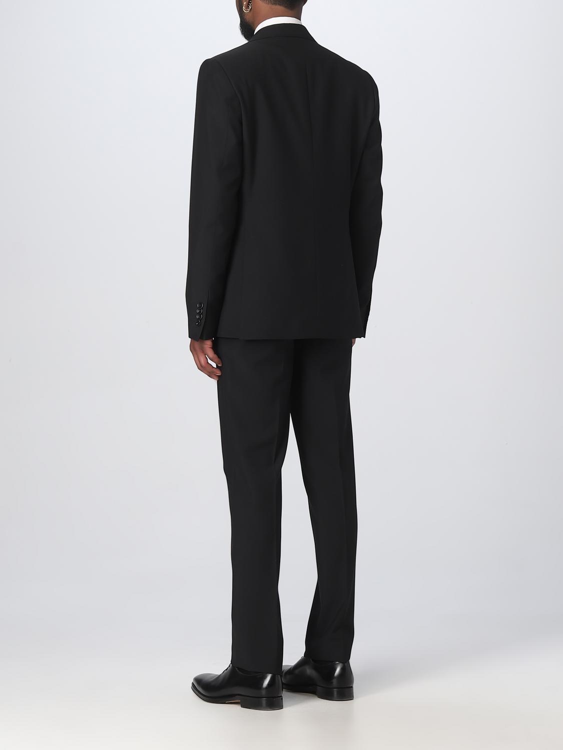 西服套装 Lardini: Lardini西服套装男士 黑色 3