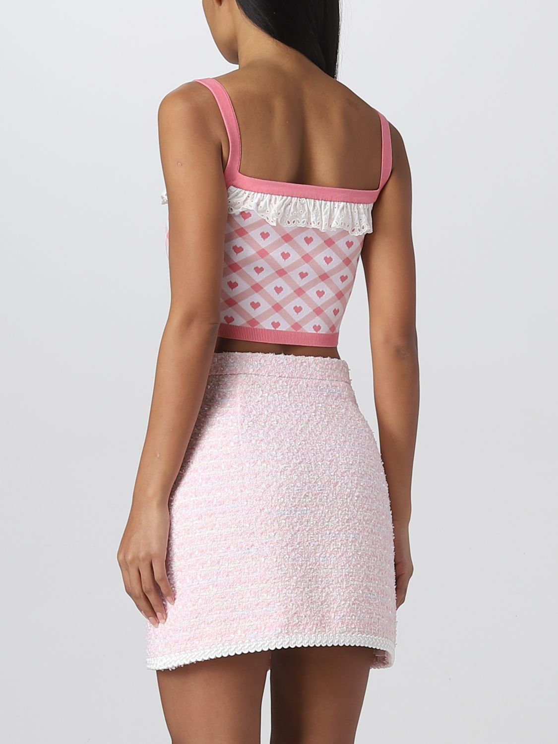 Top e Bluse Alessandra Rich: Top e bluse Alessandra Rich donna rosa 3