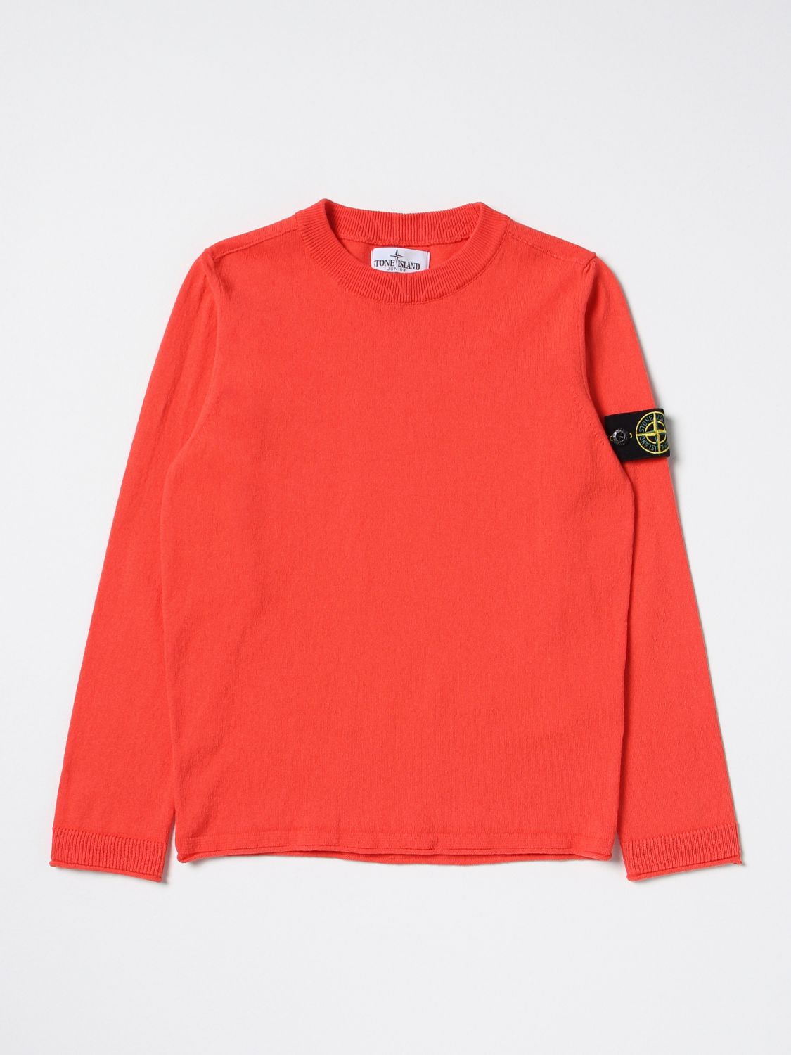 Oxide stil vastleggen STONE ISLAND JUNIOR: sweater for boys - Orange | Stone Island Junior  sweater 505A2 online on GIGLIO.COM