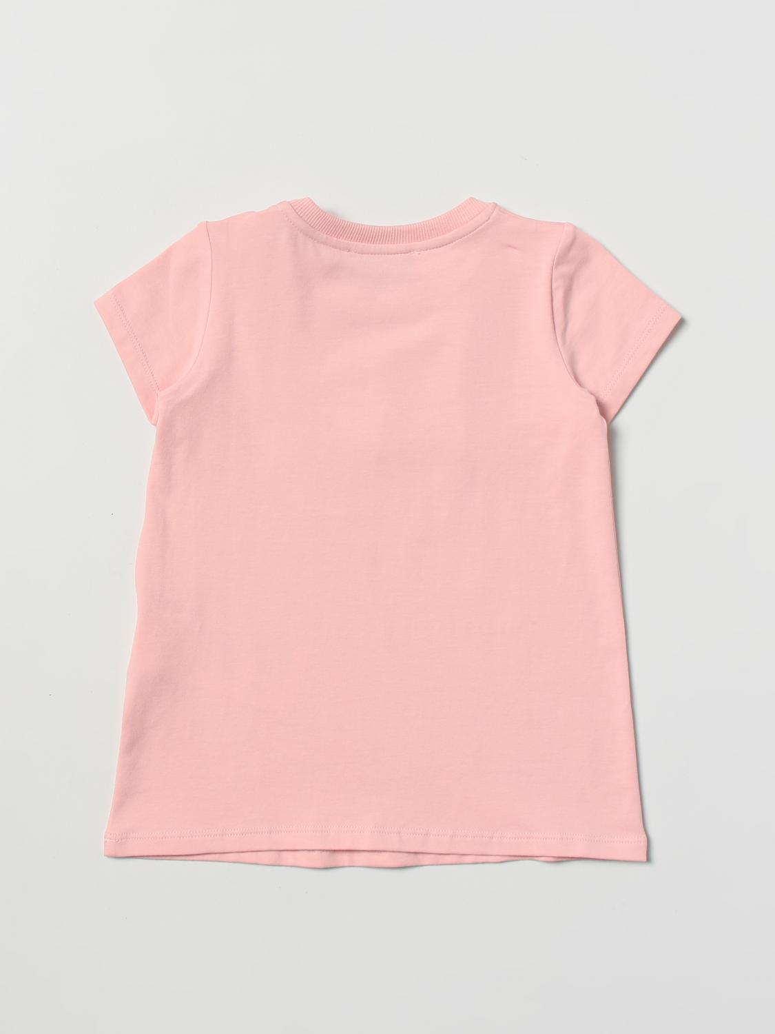 MOSCHINO BABY tshirt for baby Pink Moschino Baby tshirt