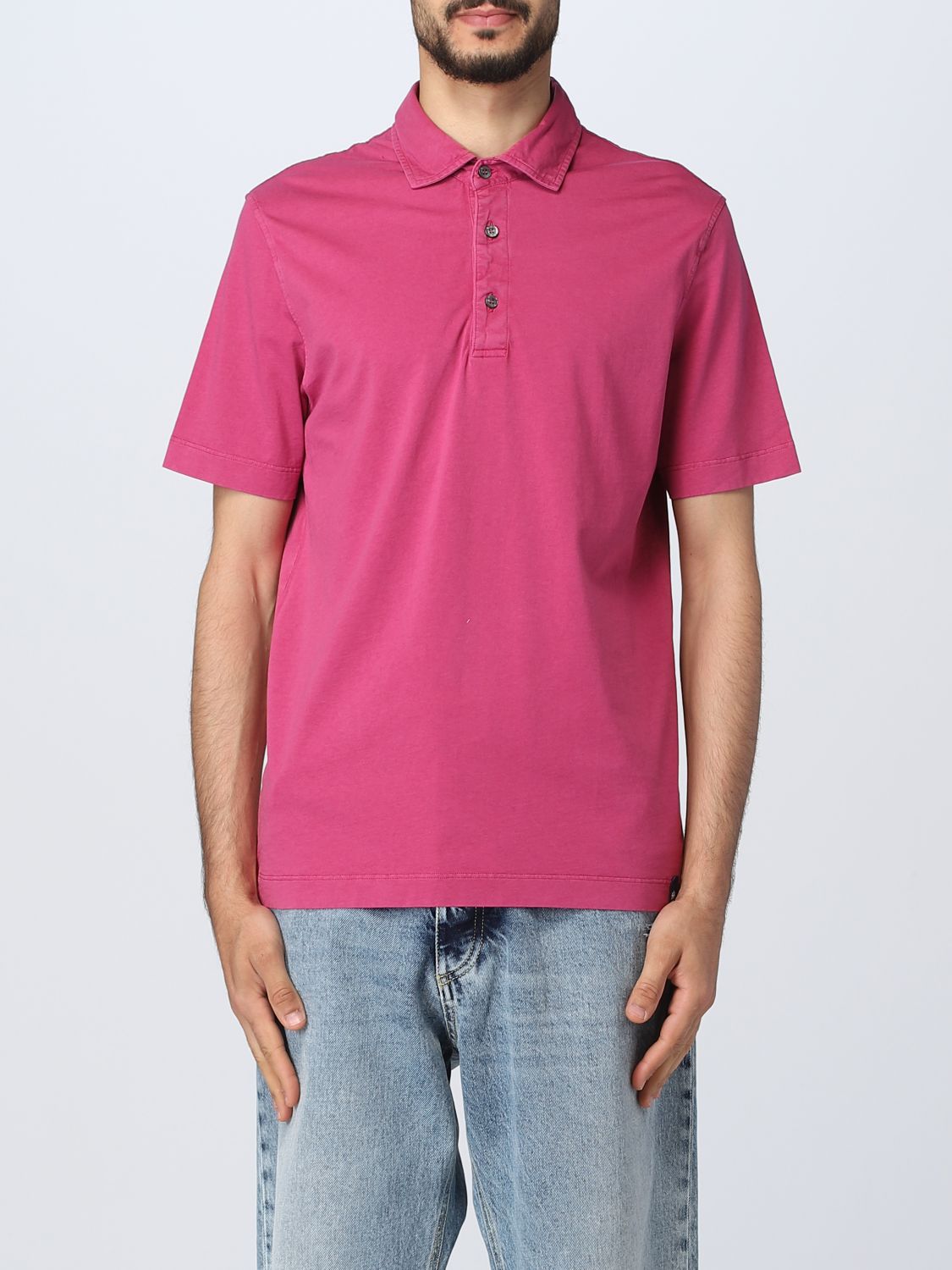 Drumohr Polo Shirt  Men Color Pink