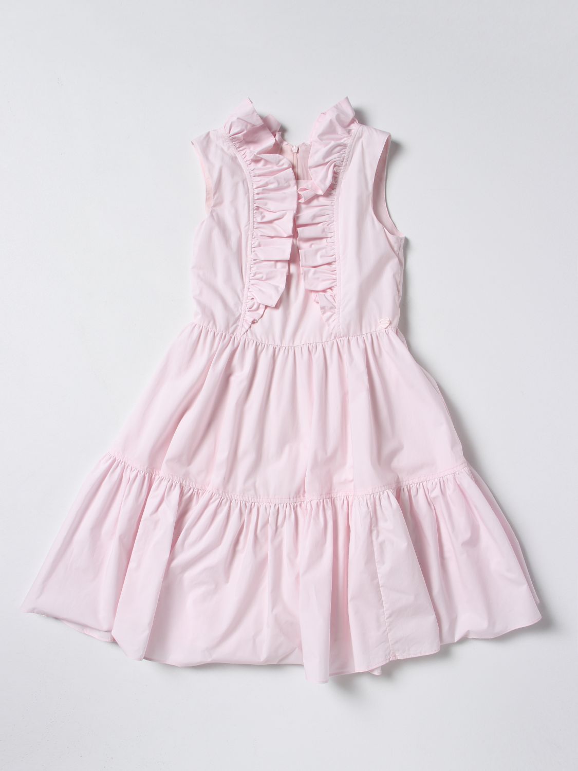 Monnalisa Outlet: dress for girls - Pink | Monnalisa dress 17A9001117 ...