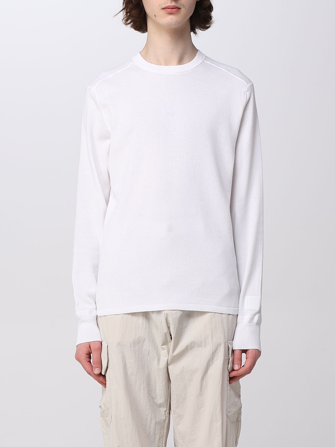 C.p. Company Sweatshirt  Herren Farbe Weiss In White