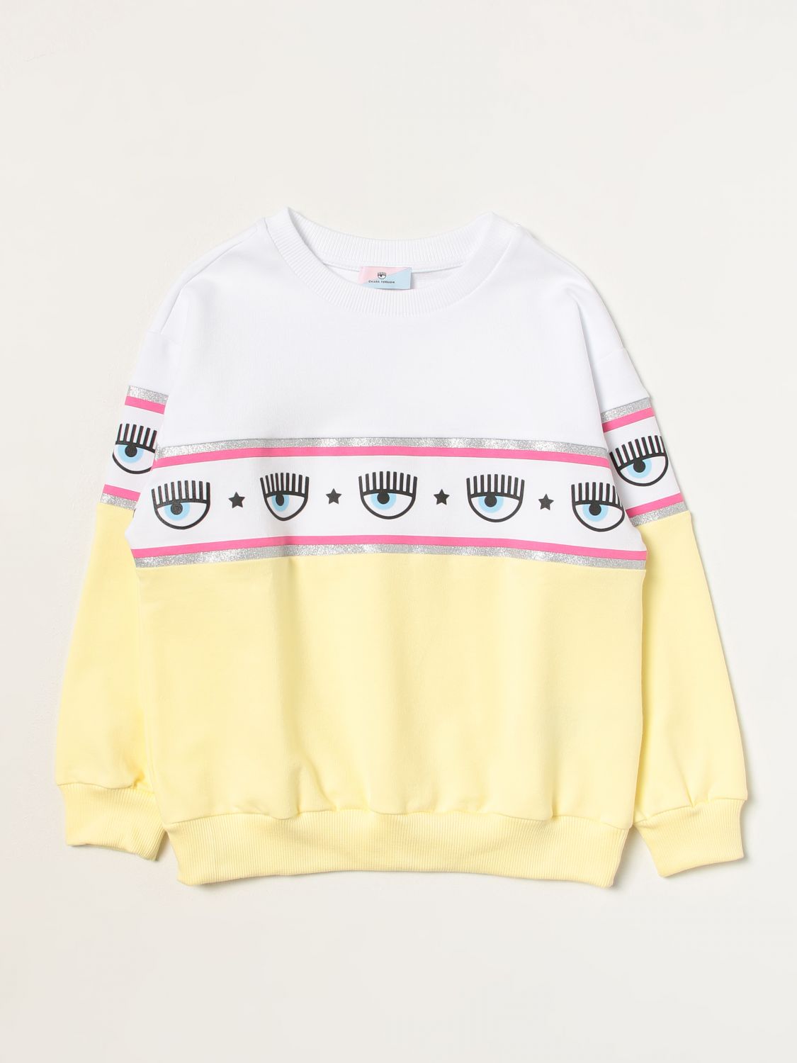 Chiara Ferragni Sweater  Kids Color Yellow