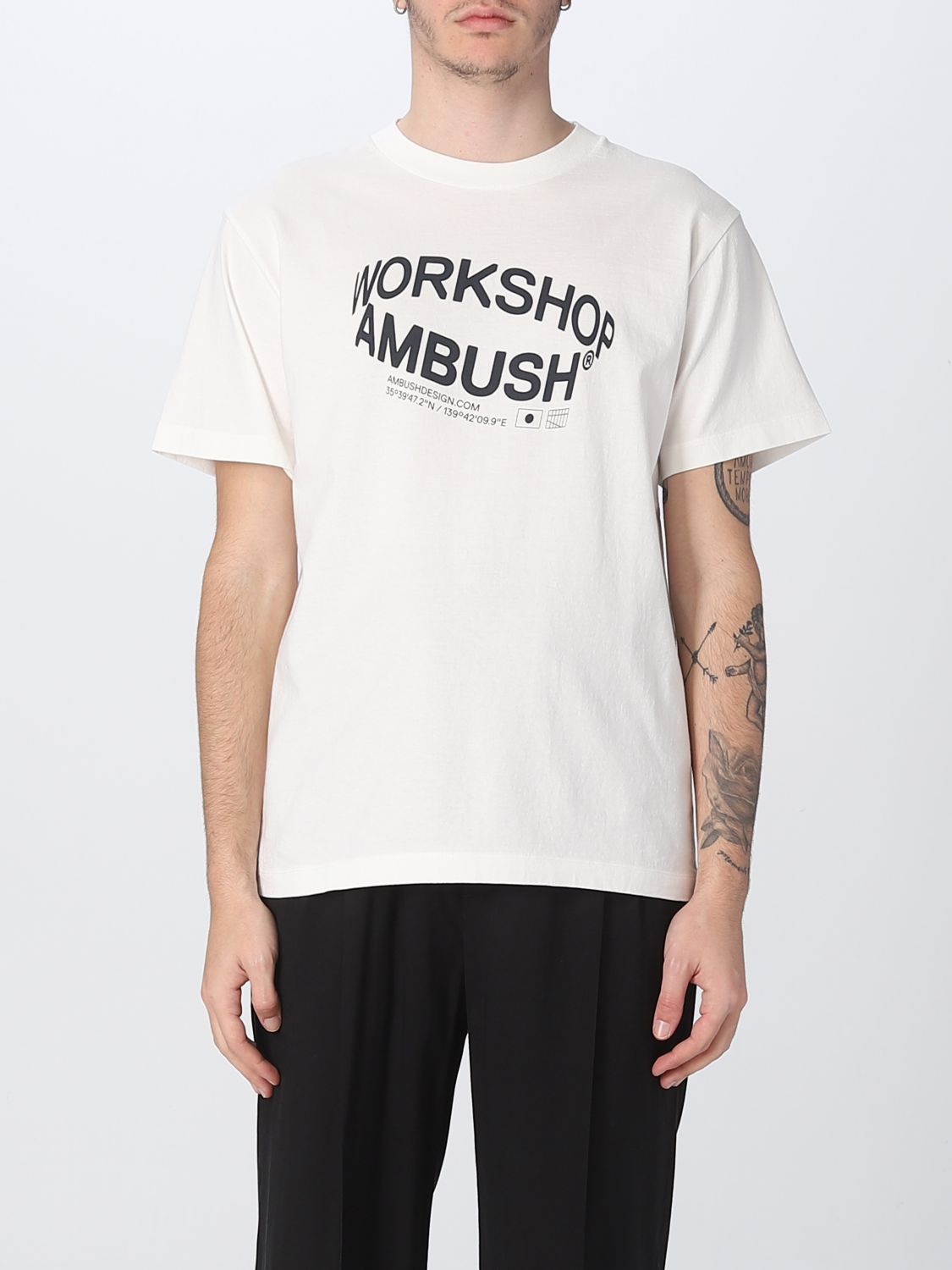 T恤 AMBUSH 男士 颜色 白色