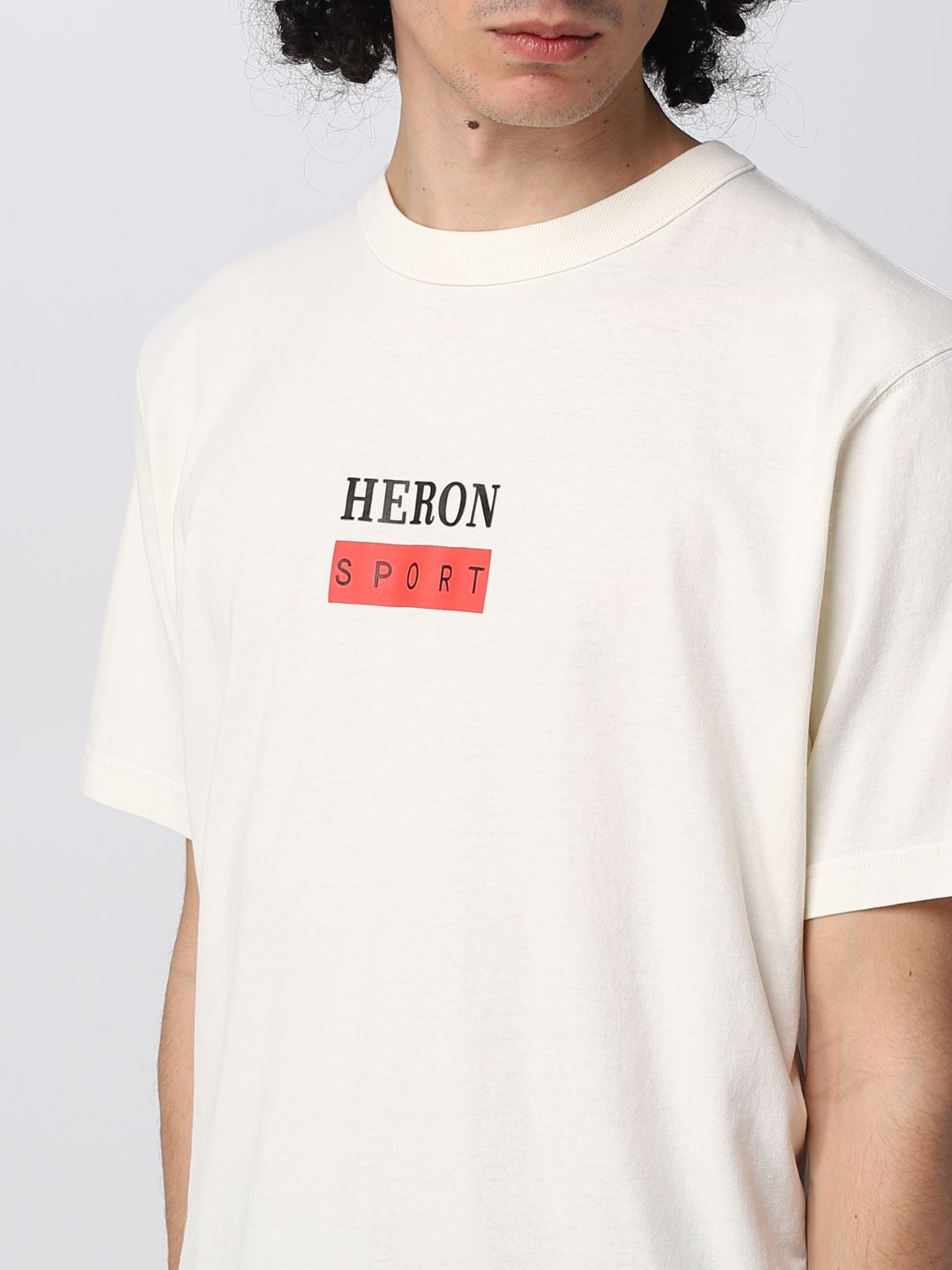 T-shirt Heron Preston: Heron Preston t-shirt for men white 3