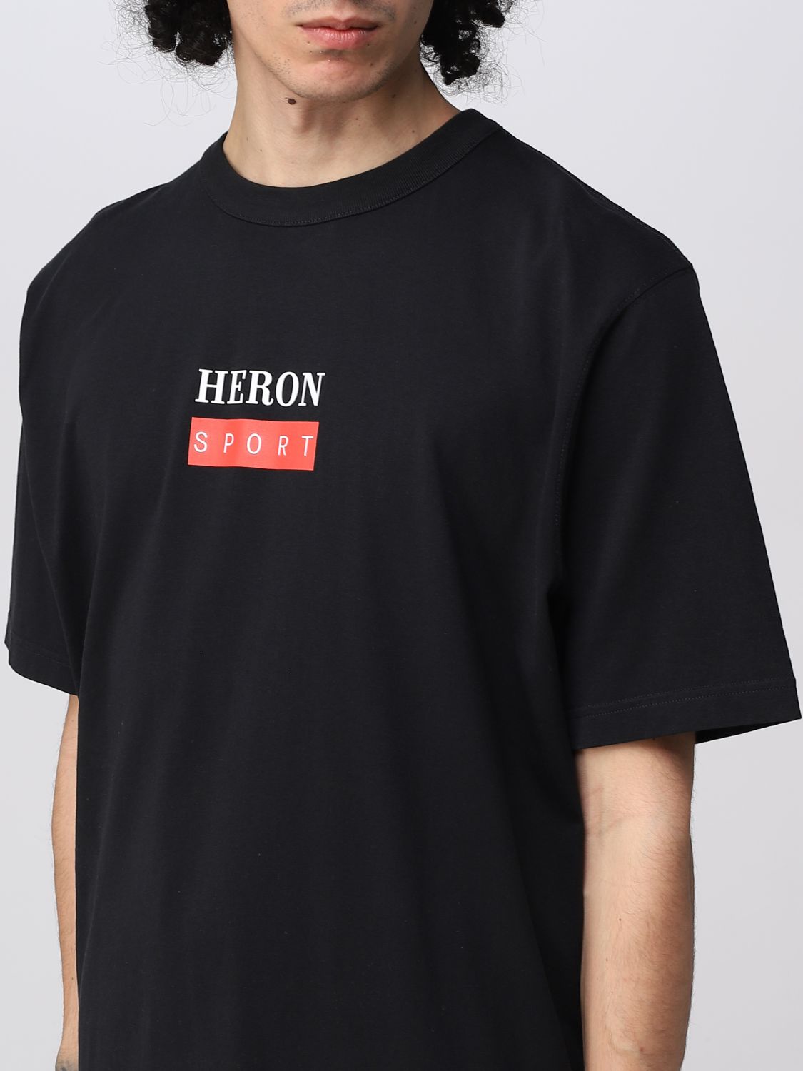 T-shirt Heron Preston: Heron Preston t-shirt for men black 4