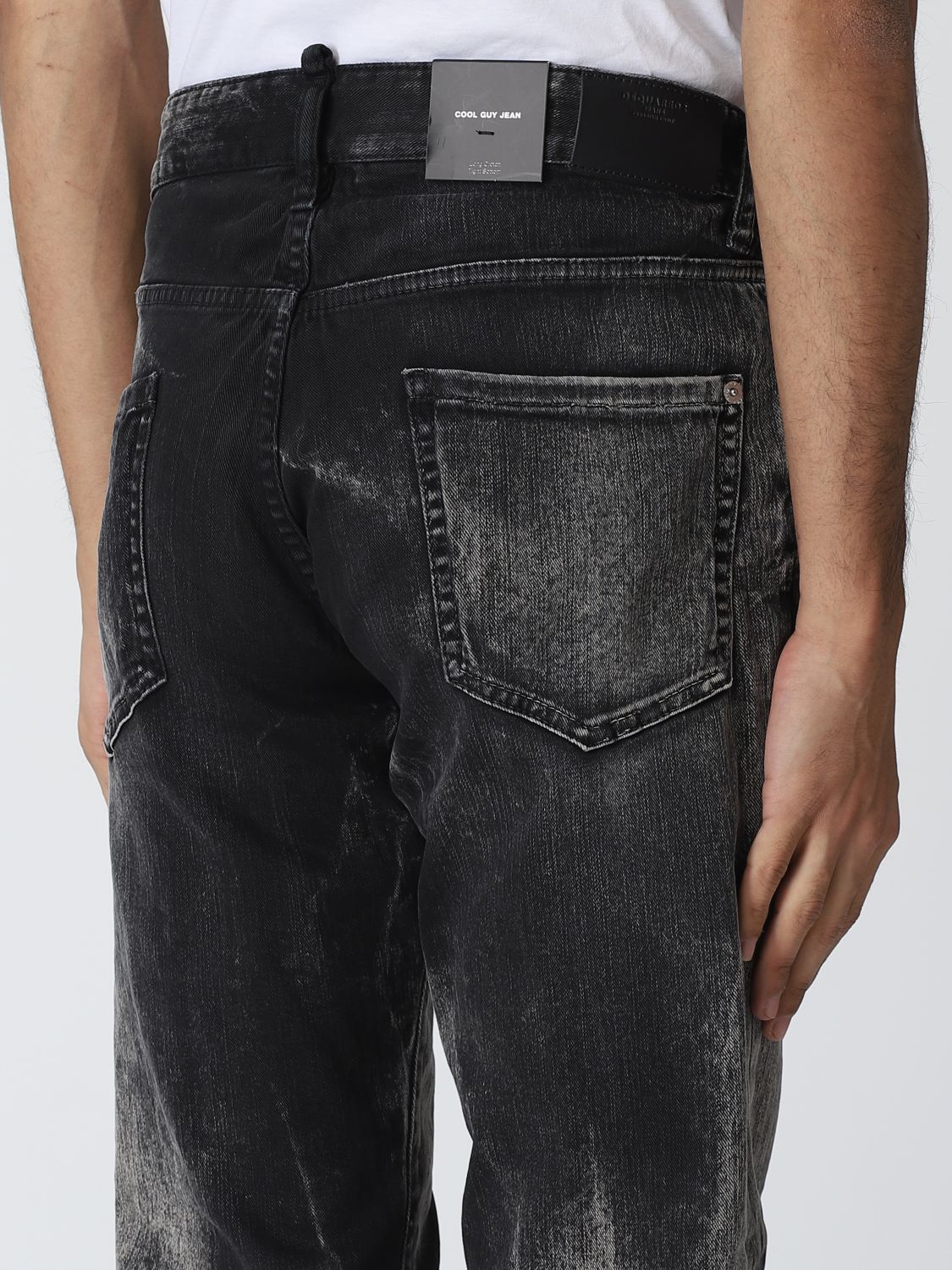 Jeans Dsquared2: Jeans Cool Guy Dsquared2 in denim washed nero 4