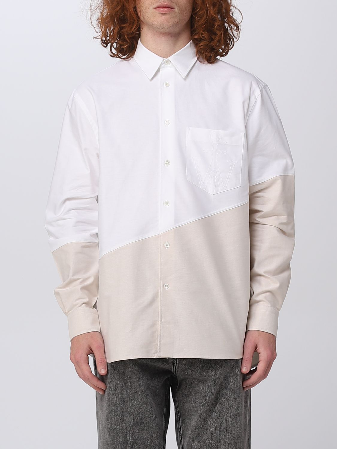 shirt for man - White | Jw Anderson shirt SH0223PG1140 online at