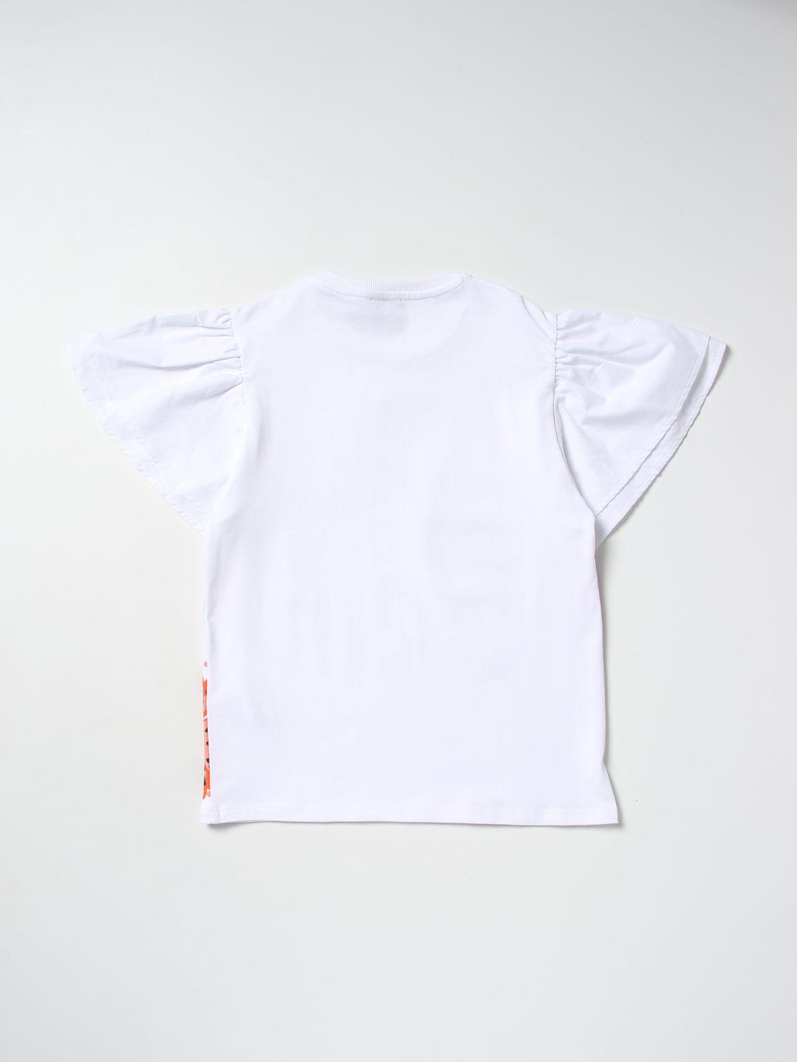 T-shirt Kenzo Junior: T-shirt Kenzo Junior in cotone bianco 2