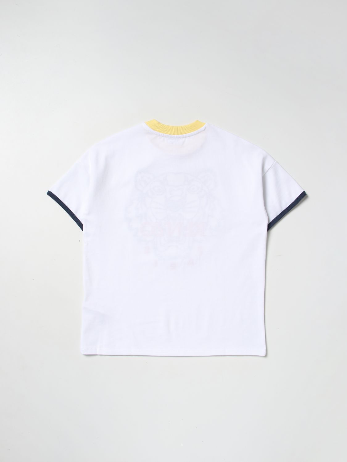 T-shirt Kenzo Junior: T-shirt Kenzo Junior in cotone bianco 2