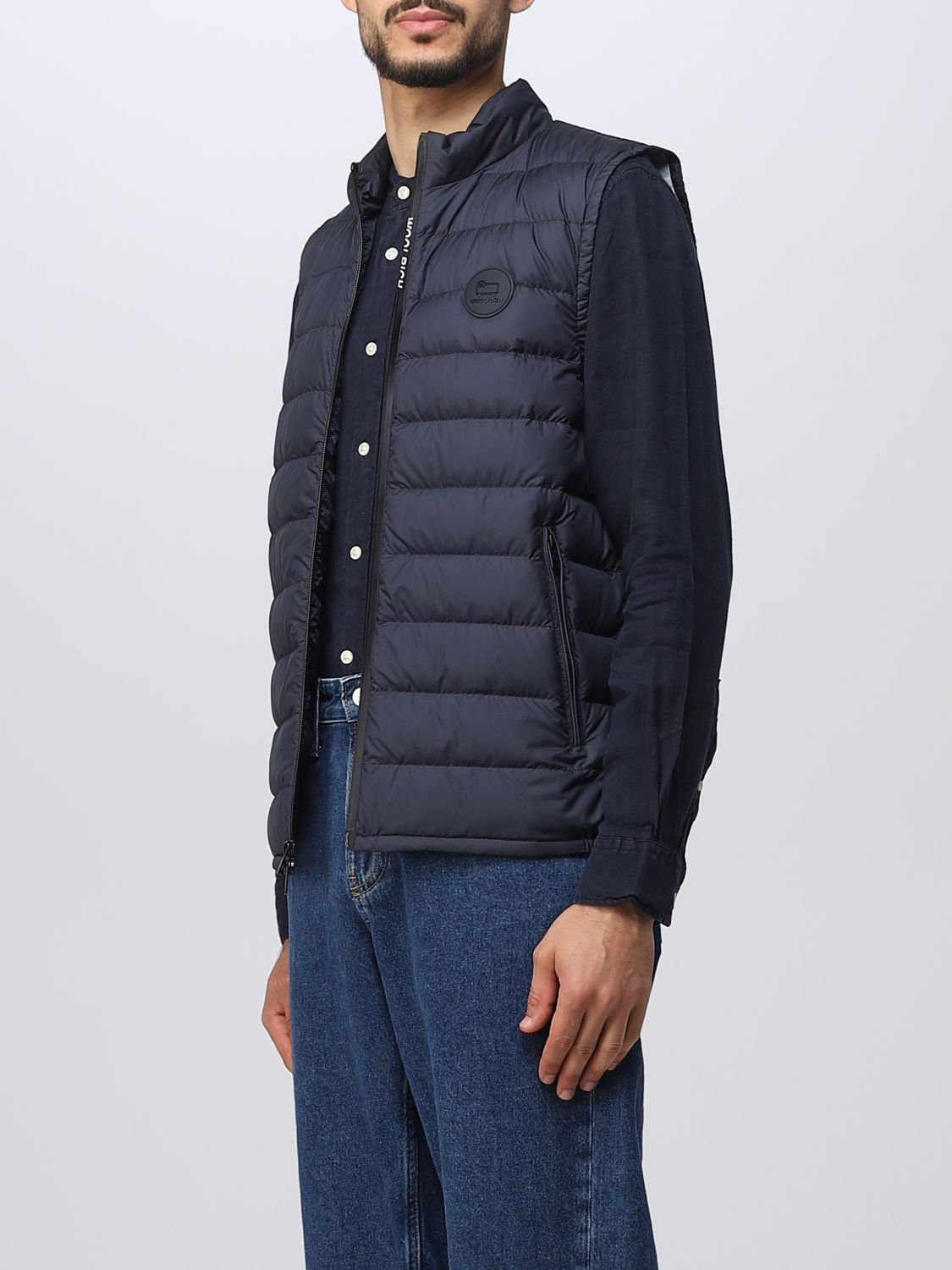 WOOLRICH: jacket for man - Blue | Woolrich jacket CFWOOU0698MRUT2635 ...